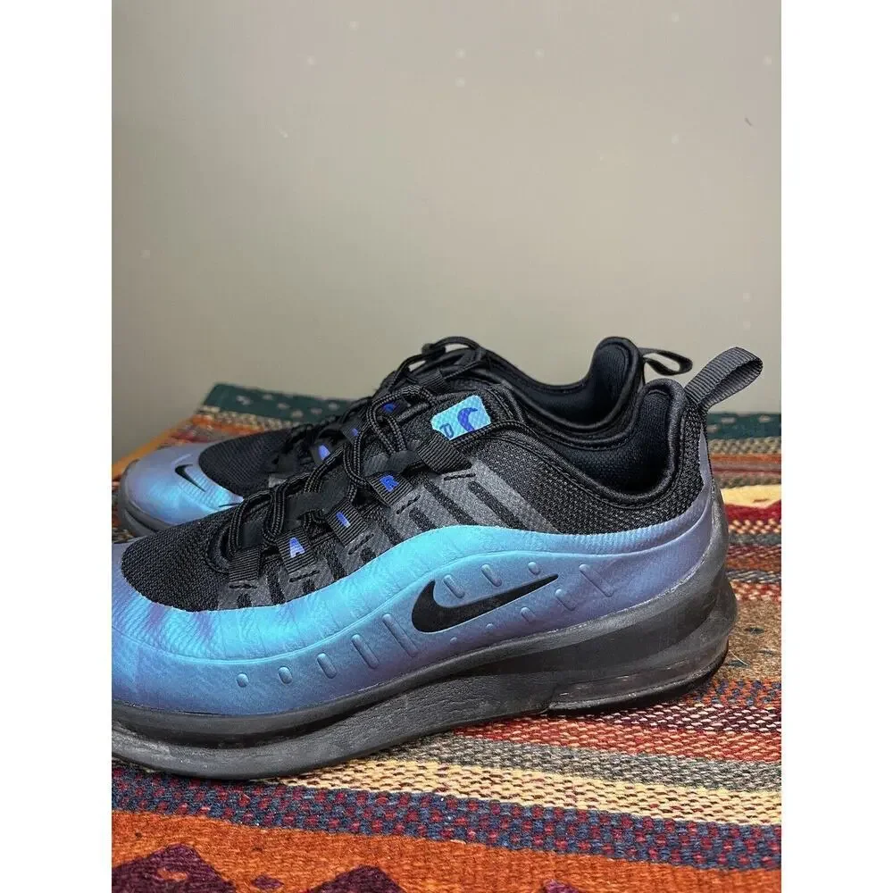 Nike Air Max Axis Premium Throwback Furture Metallic Blue Black Youth 5.5